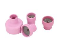 Asixxsix Ceramic TIG Cup Kit Set 12 14 16 24, TIG Gas Lens Alumina Nozzle Ceramic Cup Jumbo Large Diameter, Suitable for WP9, 20, 25, 17, 18, 26, 4 Pack, Welding Equipment