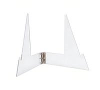 Asixxsix Championship Belt Display Stand, Adjustable Width Acrylic Display Stands Wrestling Belt Buckles Holder for Sport Football Boxing Wrestling Corporate Award Badges