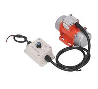 Asixxsix Concrete Vibrator Motor, 50HZ 4000RPM Electric Vibrating Shaker Table Heavy Duty Machine, Adjustable Exciting Force, Aluminum Alloy Box/Cover, Easy Wiring (DC24V)