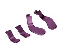 Asixxsix Controller Paddles, 4 PCS Metal Stainless Steel Trigger Paddles Replacement Parts ForElite, Simple, Convenient and Simple with (Purple)
