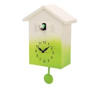Asixxsix Cuckoo Clock with Cuckoo Bird Voices (Green)