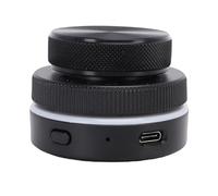 Asixxsix Custom Knob, RGB Multimedia Controller with 3 Connectivity Modes BT5.0 2.4G USB C, Programmable for Volume Page Turning Brightness Adjustment, Support for Windows IOS