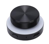 Asixxsix Customizable Knob Controller, Blue Tooth 5.0 2.4G USB C Connection Multi Function Dial with RGB Light, for PC Phone Tablet Laptop Video Editing Shortcut Keys