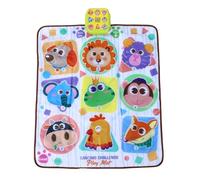 Asixxsix Dance Mat Toys for Kids, 82x65cm Electronic Dance Pad with Adjustable Challenge Level, Anti Slip Music Dance Toy Birthday Xmas Gifts for Girls Boys 7+ Year Old