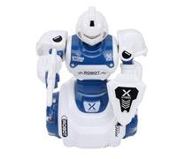 Asixxsix Dancing Robot, 360 Rotation Color Led Illumination Electronic Robot Toy Long Lasting Durability Musical Light Up with Simulation Sound Effects for All Ages