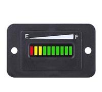 Asixxsix Digital LED Battery Indicator for Carts - High Accuracy Power Monitoring - Ideal for Effective Battery Management (BI003-36V)