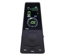 Asixxsix Digital Metronome, 40 to 208 Beat Per Minute 9 Modes, Smart Automatic Guitar Tuner with Led Display Screen, Digital Metronome Tuner for Electric Guitars Ukulele Violin