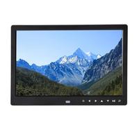 Asixxsix Digital Picture Frame, 12in HD Touch Screen Electronic Photo Frame Load Photo Video From Phone, USB Multifunction Advertising Machine with Speaker & Remote Control (UK Plug)
