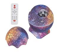 Asixxsix Dinosaur Egg Star Projector, Adjustable Angle 2 in 1 Magical Hatching Scene and Star Projector with Wireless Music Player for Kids Bedroom Decor