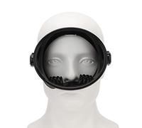 Asixxsix Diving Mask, No Fogging Oval Snorkeling Scuba Dive Glasses Mask Leakproof Clear Wide View Tempered Glass Snorkeling Mask Goggles with Adjustable Headband for Adults (Black)