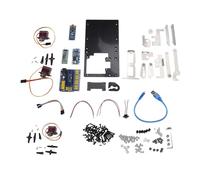 Asixxsix DIY Drawing Robot Kit, Full Metal Gear Servo System BT Drawing Robot with Smooth Joint Bearing, for Kids, Developmental Artistic Guidance, Learning