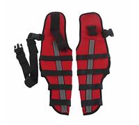 Asixxsix Dog Leg Brace, Pair of Leg Braces with Reflective Strips, Canine Hock Wrap Sleeve for Support, Injury Recovery, and Arthritis Treatment (L)