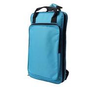 Asixxsix Drumstick Bag, Large Capacity Drum Stick Bag Water Proof Wear Resistant Drumstick Mallet Holder with Adjustable Shoulder Strap for Drumsticks Mallets Brushes Sheet Music (W 60 Blue)