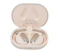 Asixxsix Earbuds, AI Translation Earbuds with ENC Noise Cancellation for Running Cycling, 60H Playback Lossless Sound Wireless Earhooks with Voice Control for Learning Travel (Khaki)