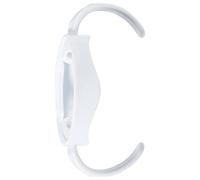 Asixxsix Easy Grip Bottle Handle for Independent Feeding Aid for Babies from The Series, White PP Material