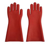 Asixxsix Electrical Insulated Gloves, 10000V High Voltage Gloves Lineman Rubber Gloves, Insulating Gloves for High Voltage Electrical Work, Safety Protective Work Gloves for Man Woman