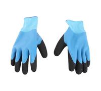 Asixxsix Electrical Insulated Gloves, 400V Voltage Resistance Electrician High Voltage Gloves with Rubber Non Slip Design, Flame Retardant Insulation Work Gloves, Electrician Gloves