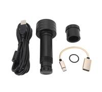Asixxsix Electronic Telescope Eyepiece, 5mp HD Cmos USB Digital Microscope Camera Plug and Play Digital Microscope Eyepiece Lens Compatible with OS and Windows for Astronomical Telescope