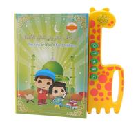 Asixxsix English Arabic Learning Talking Book for Kids, Interactive Bilingual Educational Toy with Pen, Electronic Point Reading Machine for Toddlers 2 3 4 5 6 Years Old