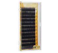 Asixxsix Extension False Artificial Eyebrow for Perfectly Curved Eyebrows for Extension Black 12pcs Reusable Easy to Apply for Makeup Artists (10mm)