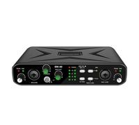 Asixxsix External USB Sound Card, USB Sound Card with Microphone Preamplifier Plug and Play Mixing Console, TYPE C High Speed Interface, for Live Streaming Karaoke Recording