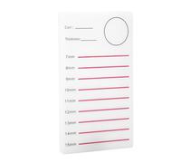 Asixxsix Eyelashes Stand Holder Palette Eyelash Extension Holder for Personal Use, Easy to Pick Up Lashes, Fine Workmanship Eyelash Stand, Great Friends, 5.4 * 3.1 * 0.2inch White (Single XL