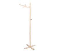 Asixxsix Floor Standing Crib Mobile Arm, Wooden Baby Mobile Hanger, Anti Dumping Babys Holder Nursery Decor, Crib Arm for Boy Girl Gifts