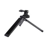 Asixxsix Foldable Magnet Tripod, Palm-Sized Aviation Aluminum Alloy Portable Stand, Adjustable Tabletop Tripod with Universal 1/4in Thread for Action Cameras Smartphones