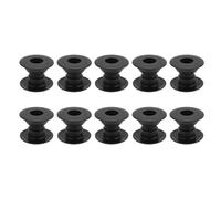 Asixxsix Foosball Table Parts, 15.8mm Tough Resin Bushings Foosball Table Replacement Parts, Accessories with 10 Pairs for 5529 Shafts Smooth Movement Long Lifespan