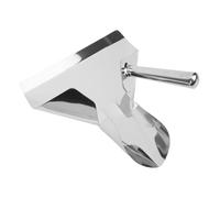 Asixxsix French Fry Popcorn Scoop, Stainless Steel Commercial French Fry Bagger with Single Handle, Quick Fill Tool for Chip Popcorn Bagger Bags, Candy, Desserts, Snacks