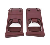 Asixxsix Front Dash Cup Holder Practical Storage Solution for Suitable Crowd, Plastic Black (Burgundy)