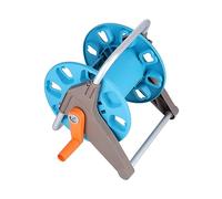 Asixxsix Garden Hose Cart with Hand Push Design, Easy to Use,Rugged and Durable, Stable to Use, Convenient Organize, Holds 30 Meters of 17mm Water Pipe for Courtyards, Lawns, Gardens