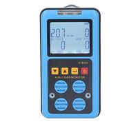 Asixxsix Gas Detector, 4 in 1 CO H2S O2 LEL Gas Monitor, Visual Rechargeable Accurate Measure Backlit Display Sniffer with Sound Light Vibration Alarm for Marine Agricultural Industries