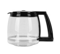 Asixxsix Glass Coffee Pot, Replacement Carafe with Heat Cold Proof, Handle, Wide Mouth, Removable Lid, Drip Proof Spout, Coffee Maker Replacement Carafe for (for Cuisinart 14 Cup 2.1L)