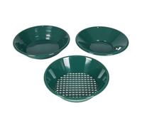 Asixxsix Gold Panning Kit, Gold Prospecting Beginners Kit with 14 & 15 Inch Pan and 13.8 Inch Sieve, Outdoor Gold Pan Collection Tools Prospecting Equipment for Beginners Kids