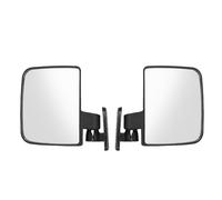Asixxsix Golfs Cart Side Mirrors, Adjustable Side Rear View Mirrors for EZGO, Club Car, ATV, UTV, No Drilling Golfs Cart Mirror, Side View Mirror