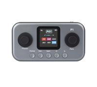 Asixxsix Guitar Effects Pedal, Portable Guitar Effects Processor with 6 Independent Effect Modules, Built in 2000mAh Rechargeable Battery, Noise Reduction Headphone Output EQ Equalizer