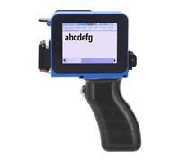 Asixxsix Handheld Inkjet Printer, 4.3 Inch Touchscreen Portable Inkjet Printer with Removable Handle, Supports Multi Languages, 300-600Dpi Adjustable Handheld Coding Machine