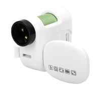 Asixxsix Handheld Microscope for Kids, 100 to 1600X HD Mini DV Microscope with LED Lights and Foldable Color Screen Rechargeable Digital Scope Learning Science Toy for Girls Boys (Green and White)