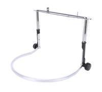 Asixxsix Harmonica Holder, Alloy Steel Professional Harmonica Neck Stand,Metal Adjustable Holder for 10 Hole 24 Hole Harmonicas, for Musicians Beginners