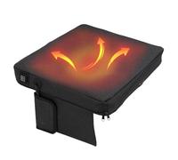 Asixxsix Heated Cushion, Portable USB Rechargeable Heating Pad with 3 Temperature Settings, High Density Memory Foam for Office, Stadium, Camping and Outdoor Activities