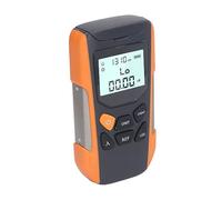 Asixxsix High Accuracy Optical Power Meter, Fiber Optic Attenuation Tester with LED Flashlight, Handheld Fiber Test Tool for FC SC ST Interface, Built in 1500mAh Battery