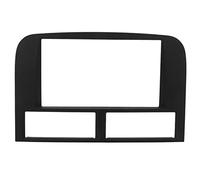 Asixxsix High Textured Black Radio Stereo Bezel for 1999-2004, Durable 2 Din Dash Mounting Fascia Kit, Exact Fit, Perfect for Car Audio Upgrade Enthusiasts