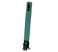 Asixxsix Horse Tail Guard Fringe Design Horsetail Bag with Hook and Loop Fasteners and Easy to for Keeping Horsetail Neat and -free (Green)