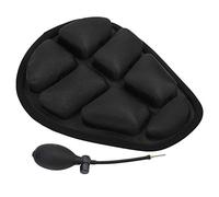 Asixxsix Inflatable Bike Cover, Ergonomic Air Cushion Bicycle Saddle Pad with Shock Absorption and Non Slip Design, for Mountain Stationary Bikes Indoor Outdoor Cycling