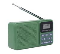 Asixxsix Internet Radio, Radio Bluetooth Speaker Rechargeable Digital Radio Long Lasting Battery Multi Functional Music Player Radio Portable Bluetooth Speaker for Home Outdoor