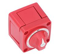 Asixxsix IP66 300A Battery Switch Practical 4 Position Battery Switch Selector for Modified Cars, Sturdy