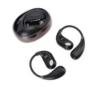 Asixxsix Language Translator Earbuds, 98 Accuracy 0.5 Second Recognition Real Time Translation 140 Languages Translation Headphones, Ai Translator Earbuds with Text Transcription for