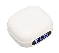 Asixxsix Language Translator Earbuds, Wireless 84 Language Translator Device with App, Highly Accurate Noise Reduction Voice Earbuds with Power Display Charging Case (White)
