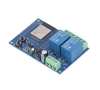 Asixxsix Large Capacity Double Relay Module with Output Switching Signal | Dual Relay Board with 4M Storage, WiFi and BLE Modules, for Secondary Development and Smart Home Use